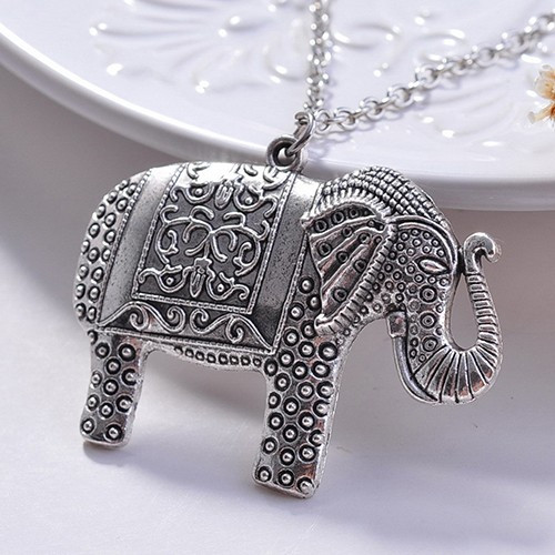 Alloy Elephant Necklace
